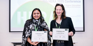 HERA 2025 Dr. Prerna Panda & Prof. Dr. Maximiliane Wilkesmann at HERNA 2025 in Hong Kong